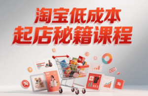 子枫老师·淘宝低成本起店系统课-淘米帮