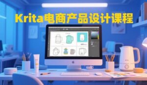 大梦老师·Krita电商产品设计课程-淘米帮