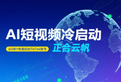 正合·TiktokAi短视频快速冷启动-淘米帮