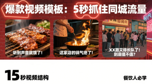 白泽老师·餐饮实体店短视频爆店-淘米帮