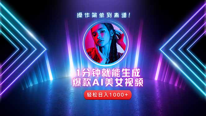 2025年最强副业：用AI做短视频，从零开始打造爆款账号！-淘米帮