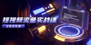 短视频流量实战课,从平台选择到内容变现,爆款公式与投放技巧-淘米帮