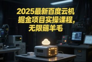 2025最新百度云机掘金项目实操课程单窗口保底5-10元月收益单窗口150+【揭秘】-淘米帮