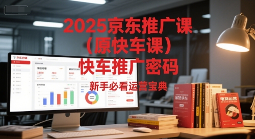 2025京东推广课(原快车课)解锁京东快车推广密码，新手必看运营宝典-淘米帮