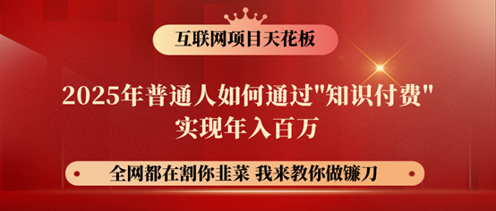 镰刀训练营超级IP合伙人，25年普通人如何通过“知识付费”年入百万！-淘米帮