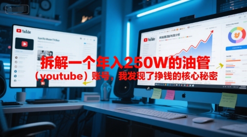付费文章：拆解一个年入250W的油管(youtube)账号，我发现了挣钱的核心秘密-淘米帮