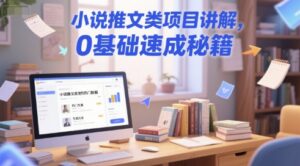 小说推文类项目讲解,0 基础速成秘籍-淘米帮