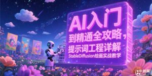 AI入门到精通全攻略，提示词工程详解，StableDiffusion绘画实战教学-淘米帮
