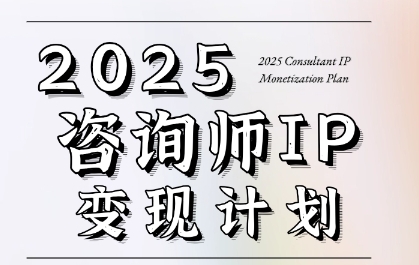 7天构建咨询师变现系统，2025咨询师IP变现计划训练营-淘米帮