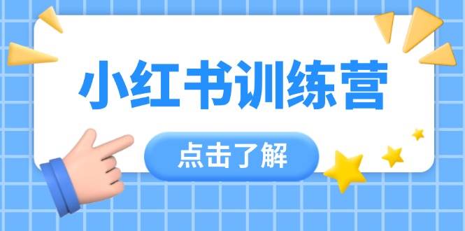 小红书训练营，助小白入门，掌握技巧变达人，课程实操又全面(12节课)-淘米帮
