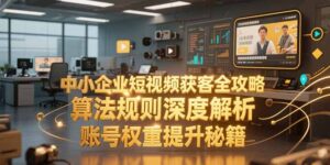 中小企业短视频获客全攻略，算法规则深度解析，账号权重提升秘籍-淘米帮