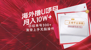 海外最靠谱撸U玩法日入300+秒提现，可长期玩，安全可靠操作非常简单-淘米帮