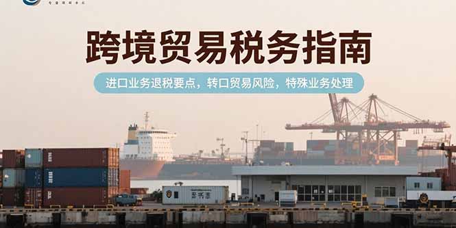 跨境贸易税务指南，进口业务退税要点，转口贸易风险，特殊业务处理-淘米帮
