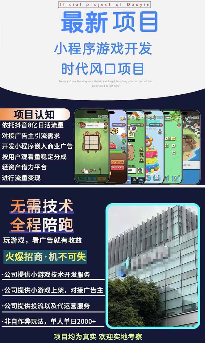 图片[1]-2025最热抖音项目 Ai时代风口项目小程序游戏开发 实测单个游戏日收入1800+-淘米帮