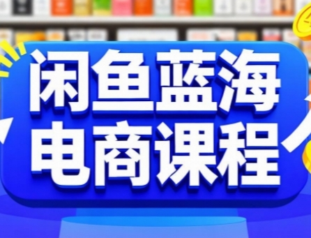 闲鱼蓝海电商课程，手把手助你快速上手，轻松实现闲鱼稳定盈利-淘米帮