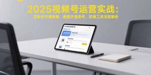 2025视频号运营实战:零粉丝开播策略,橱窗开通条件,剪辑工具深度解析-淘米帮