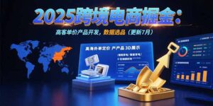 2025跨境电商掘金:蓝海市场定位,高客单价产品开发,数据选品(更新7月-淘米帮