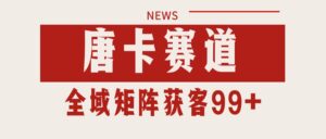 唐卡赛道私域引流获客 自热矩阵SOP日引流99+精准客资-淘米帮