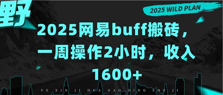 2025网易buff搬砖，一周操作2小时，收入1600+-淘米帮