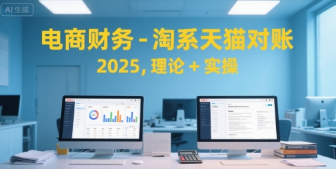 电商财务-淘系天猫对账2025，理论+实操-淘米帮