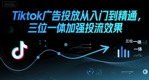 Tiktok广告投放从入门到精通，三位一体加强投流效果-淘米帮