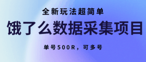 饿了么数据采集项目,全新玩法超简单,单号500R,可多号-淘米帮