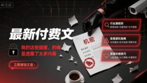 最新付费文:我的这些提醒,的确是透露了太多内幕-淘米帮