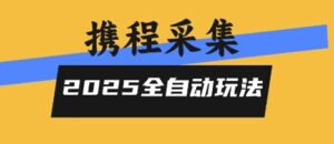 2025携程信息采集全自动玩法，高单价，零人工，全天开干【揭秘】-淘米帮