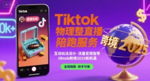 Tiktok物理整蛊直播陪跑服务-tiktok跨境2025-淘米帮