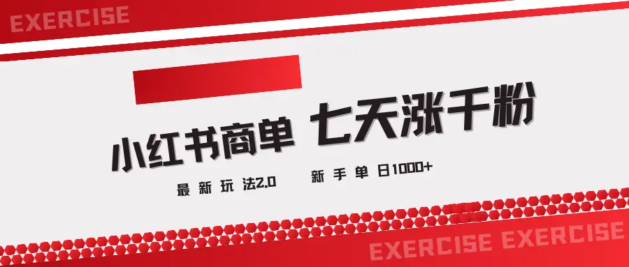 小红书商单2.0最新玩法，3天涨千粉单日1000+-淘米帮