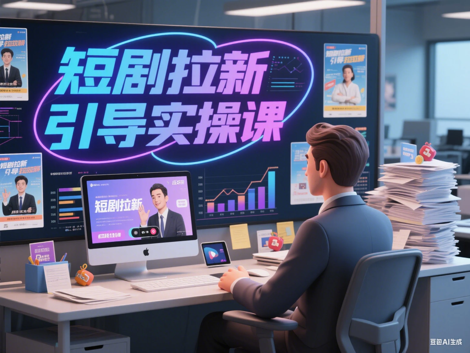 短剧拉新 引导实操课-淘米帮