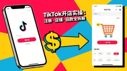 【精】TikTok从开店到投流的进阶课，从基础实操到高阶技巧一网打尽-淘米帮