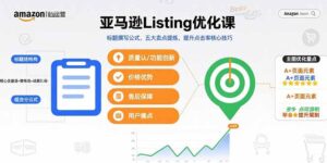 亚马逊Listing优化课，标题撰写公式，五大卖点提炼，提升点击率核心技巧-淘米帮