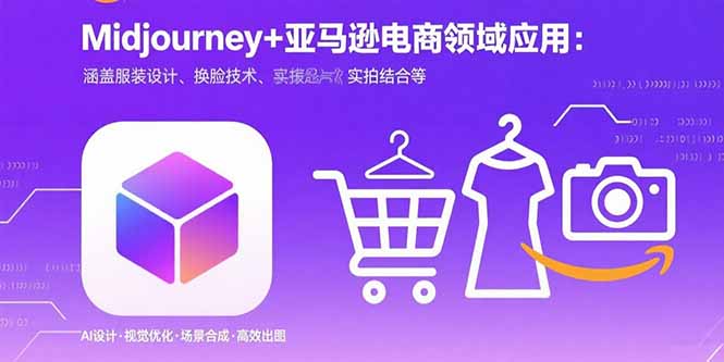 Midjourney+电商领域商业应用：涵盖服装设计、换脸技术、实拍结合等-淘米帮