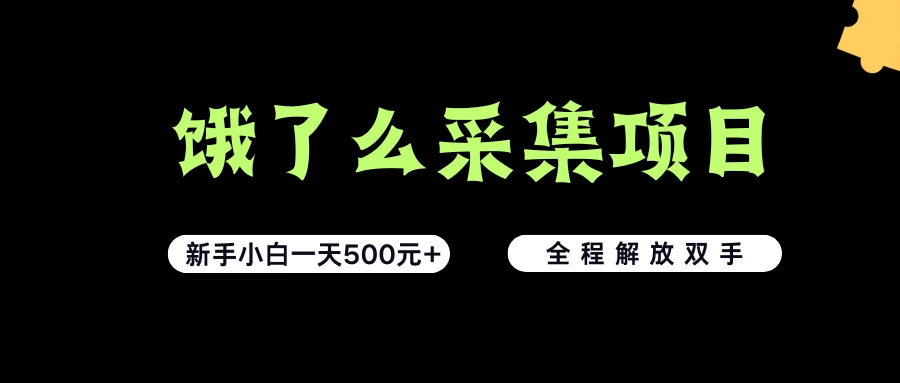 饿了么采集项目，无脑操作，新手小白一天轻松500+，看完直接上手-淘米帮