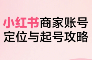 大晴老师·小红书电商全链路实战从定位到爆单(更新8月)-淘米帮