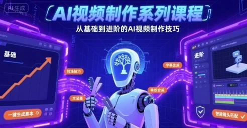 【精】AI视频制作系列课程，从基础到进阶的AI视频制作技巧全涵盖-淘米帮