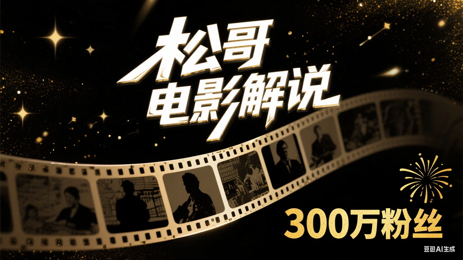 【精】抖音300万粉丝-松哥电影解说，影视解说教程剪辑实操视频，可过伙伴计划-淘米帮
