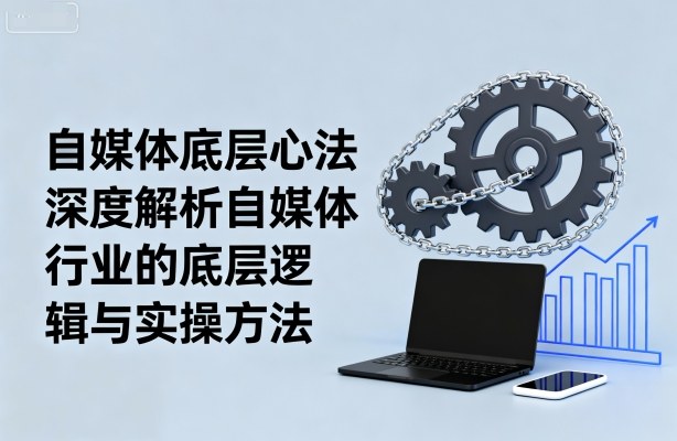 自媒体底层心法，深度解析自媒体行业的底层逻辑与实操方法-淘米帮