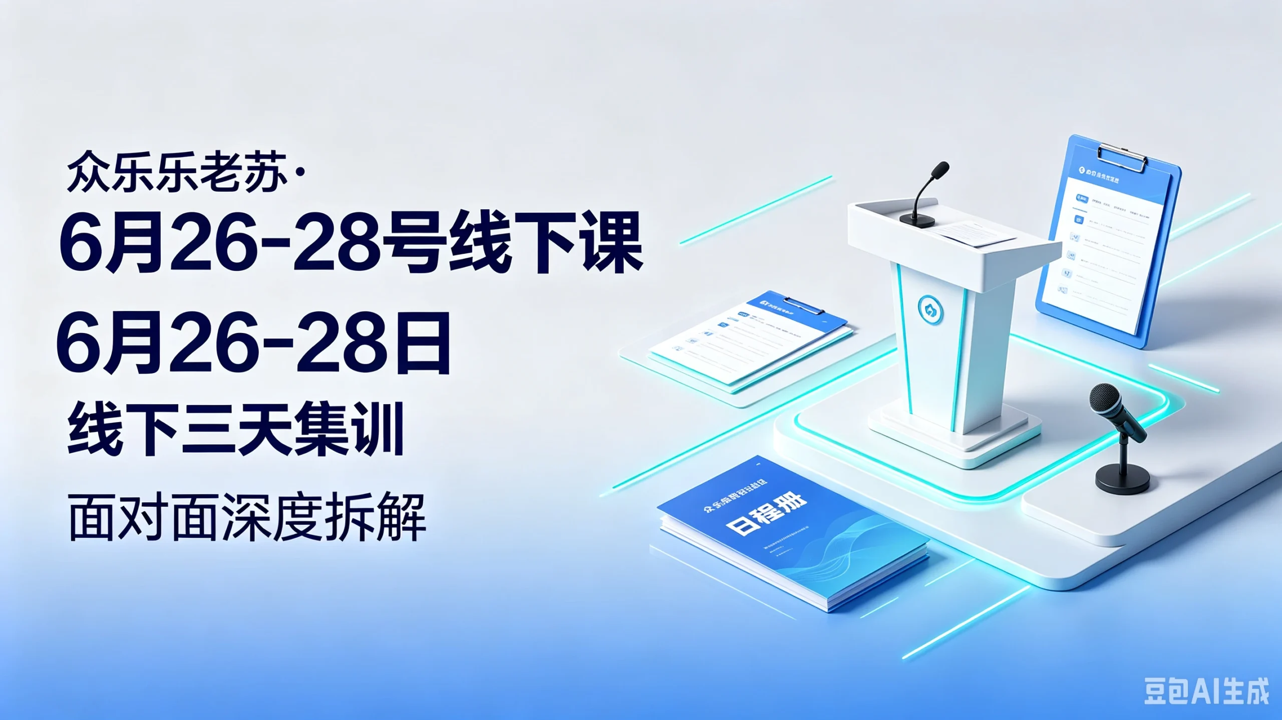 【精】众乐乐老苏。6月26-28号线下课6月26-28日线下三天集训,面对面深度拆解-淘米帮