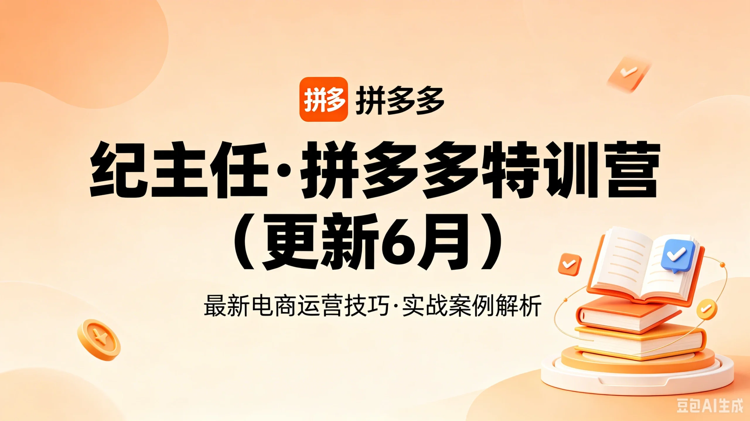 【精】纪主任·拼多多特训营（更新6月）-淘米帮