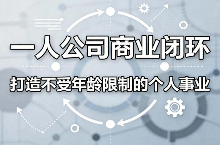 【精】一人公司商业闭环，打造一份不受年龄限制的个人事业-淘米帮