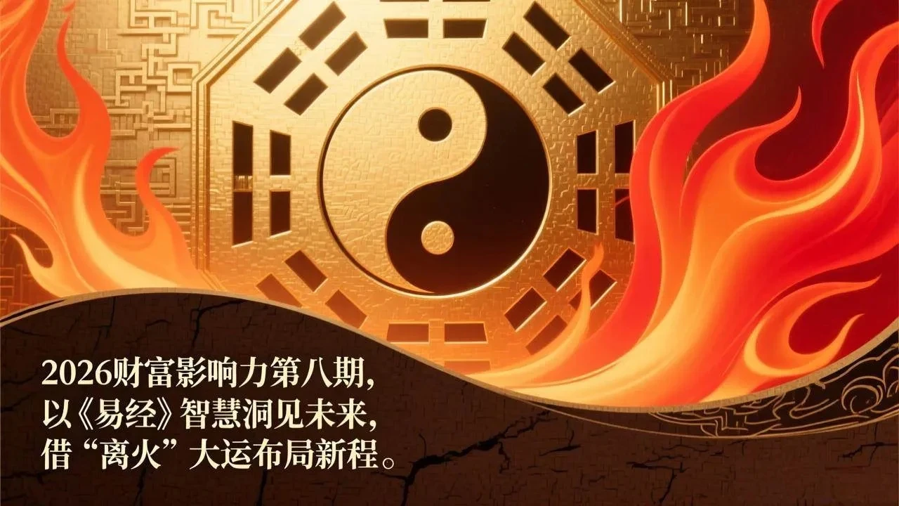 【精】2026财富影响力第八期，以《易经》智慧洞见未来，借“离火”大运布局新程-淘米帮