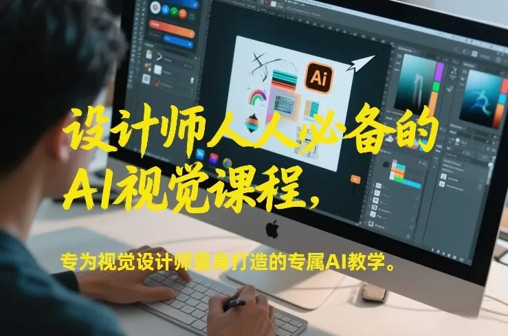 【精】设计师人人必备的AI视觉课程，专为视觉设计师量身打造的专属AI教学-淘米帮