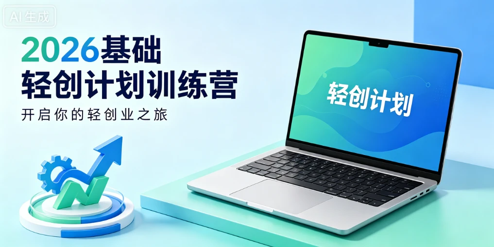 【精】2026基础轻创计划训练营-淘米帮
