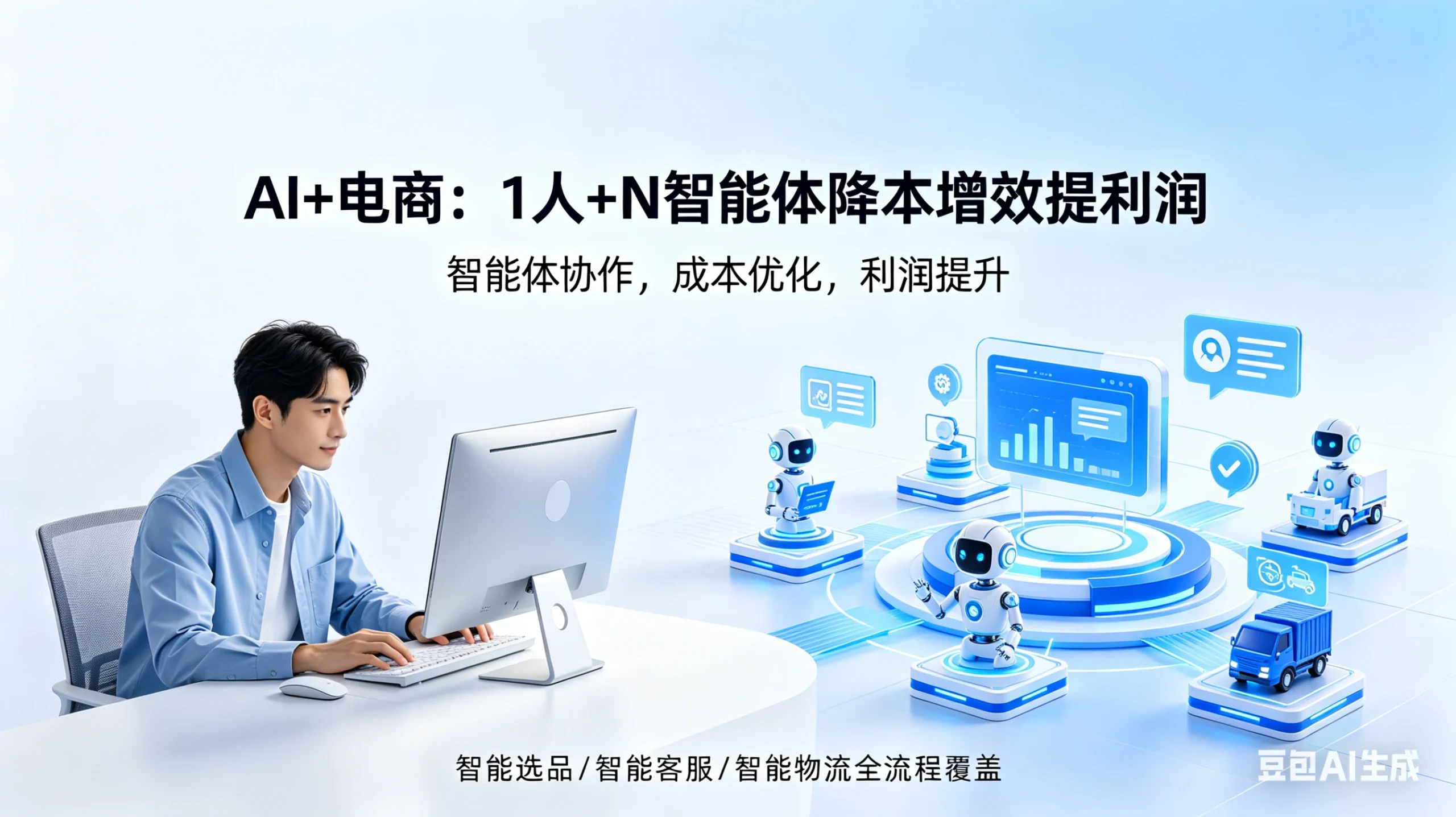 【精】 Al+电商 如何通过1人+N个智能体 降本增效提高利润-淘米帮