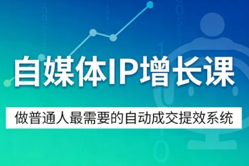 【精】赢在开端·自媒体IP增长课,做普通人最需要的自动成交提效系统-淘米帮