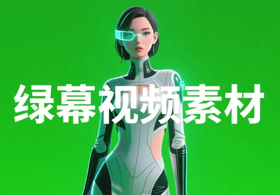 【精】600+女性数字人绿幕视频素材，适用于对口型+无人直播+混剪-淘米帮