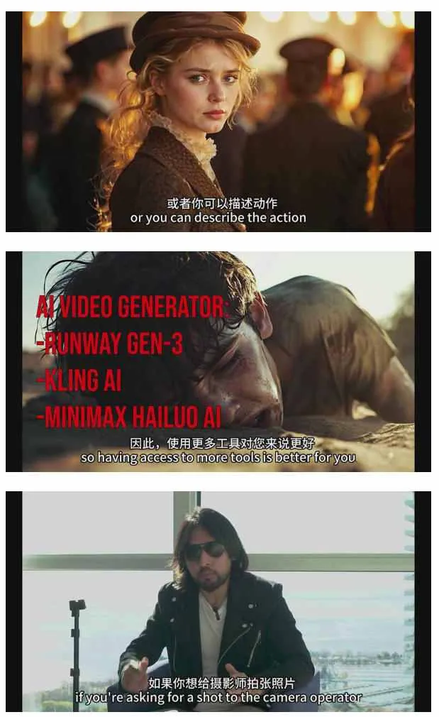 商业AI人工智能电影制作的艺术完整指南教程，从创意到成片，打造盈利级影视项目-淘米帮