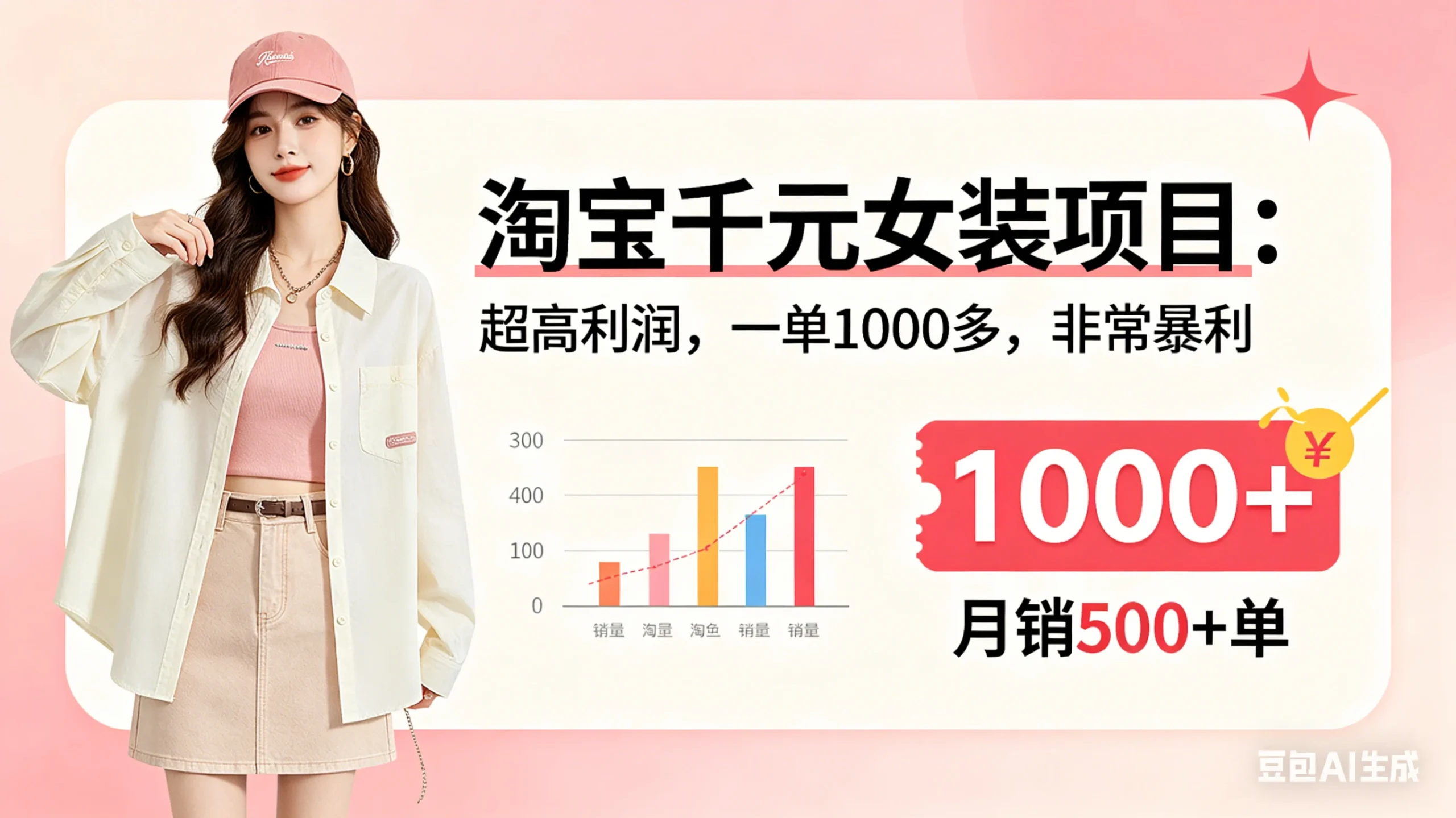 【精】淘宝千元女装项目:超高利润,一单1000多,非常暴利!-淘米帮